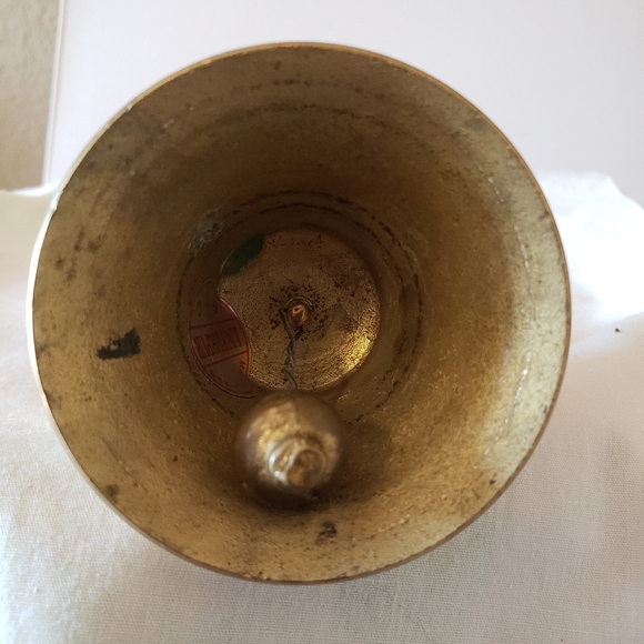 Vintage Christmas Tree brass bell. Interpretation Taiwan - Picture 3 of 5